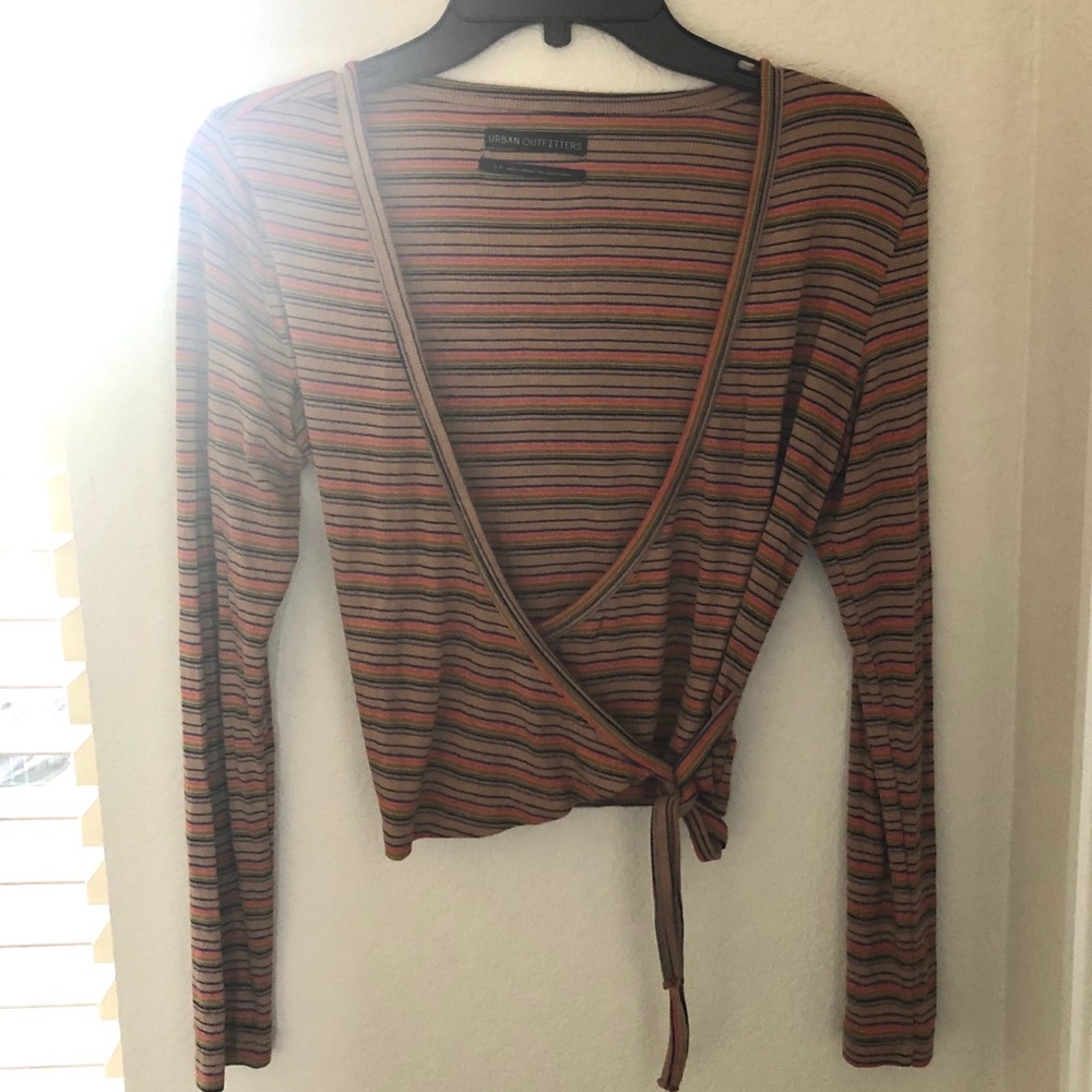 Urban Outfitters wrap tie top